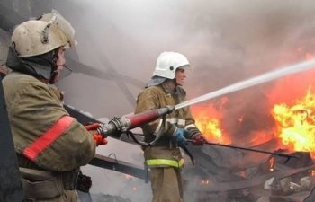 Пожар в частном доме в Дубовском районе